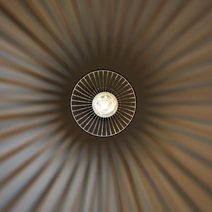 Brilagi - LED-підвісний світильник на тросі CERIA WIRE 1xE27/40W/230V, діаметр 21 см, чорний