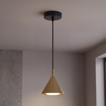 BRILAGI - LED Підвісний світильник на тросі CONE SINGLE 1xGX53/15W/230V золотий