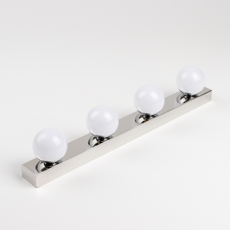 Brilagi - LED-подсветка зеркала для ванной HOLLYWOOD 4xLED/3W/230V 53 cm IP44 глянцевый хром