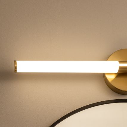 Brilagi - LED-подсветка для зеркала LARA, 10 Вт, 230 В, 60 см, IP44, золотая