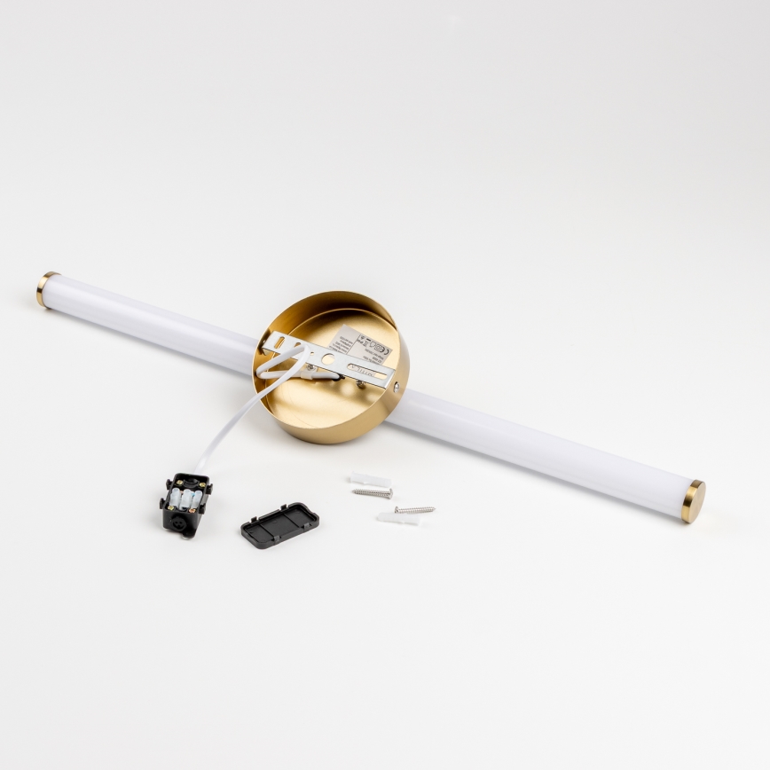 Brilagi - LED-подсветка для зеркала LARA, 10 Вт, 230 В, 60 см, IP44, золотая