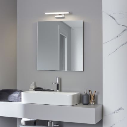 Brilagi - LED-подсветка зеркала для ванной 3 в 1 VESTRA LED/6 Вт/230 В 30 см IP44 глянцевый хром