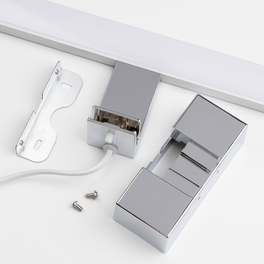 Brilagi - LED-подсветка зеркала для ванной 3 в 1 VESTRA LED/6 Вт/230 В 30 см IP44 глянцевый хром