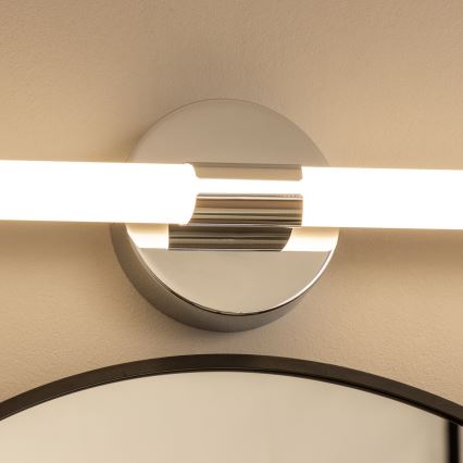 Brilagi - светодиодная подсветка зеркала для ванной LARA LED/10 Вт/230 В 60 см IP44 полированный хром