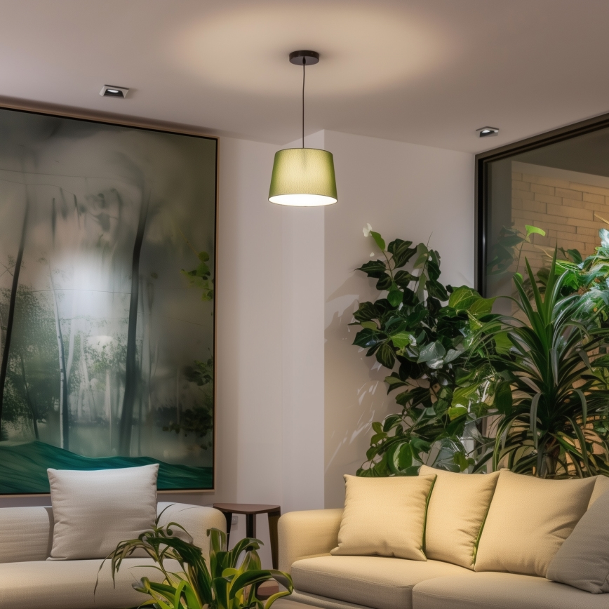 Brilagi - LED-подвес на тросе CERIA 1xE27/40W/230V диам. 30 см зеленый