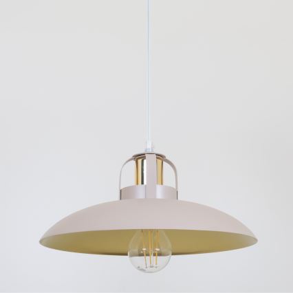 Brilagi - LED Подвесная люстра FLAMENGO 1xE27/60W/230V бежевый