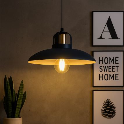 Brilagi - LED Подвесная люстра FLAMENGO 1xE27/60W/230V синий