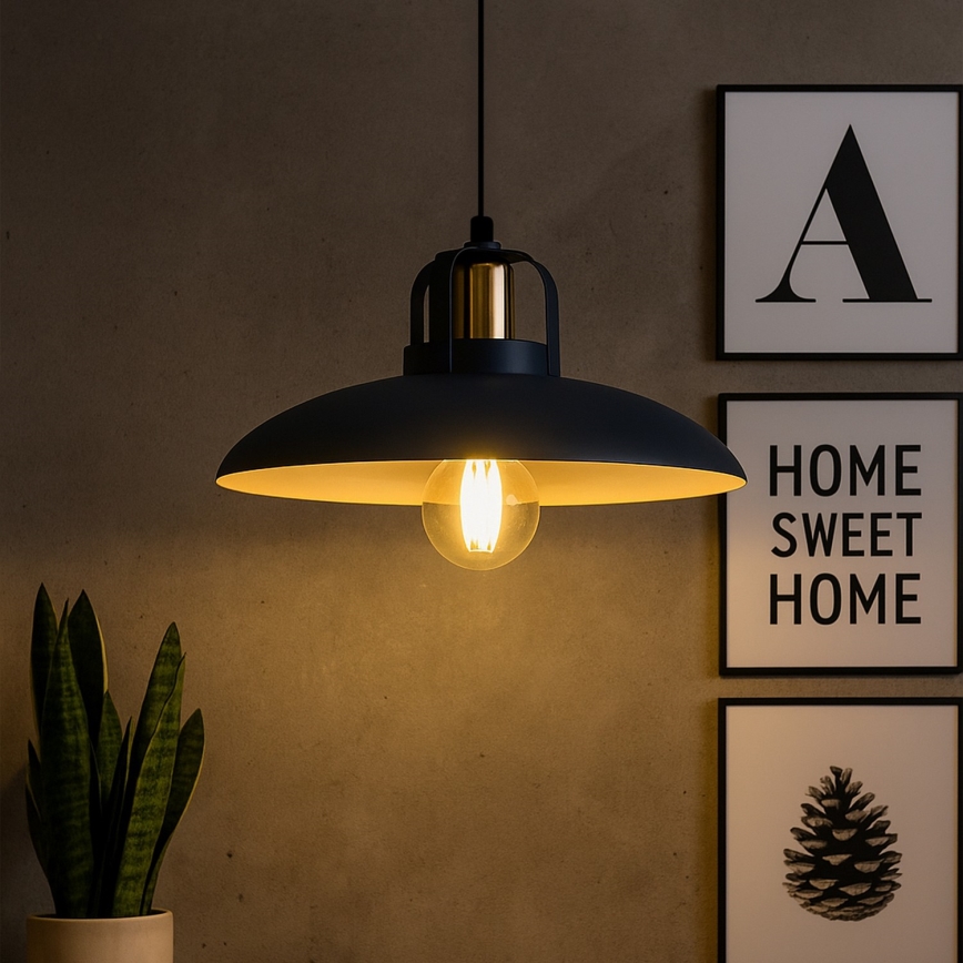 Brilagi - LED Подвесная люстра FLAMENGO 1xE27/60W/230V синий