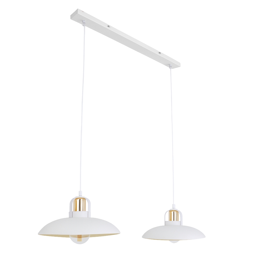 Brilagi - LED Подвесная люстра FLAMENGO 2xE27/60W/230V белый