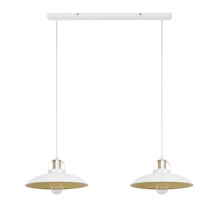 Brilagi - LED Подвесная люстра FLAMENGO 2xE27/60W/230V белый