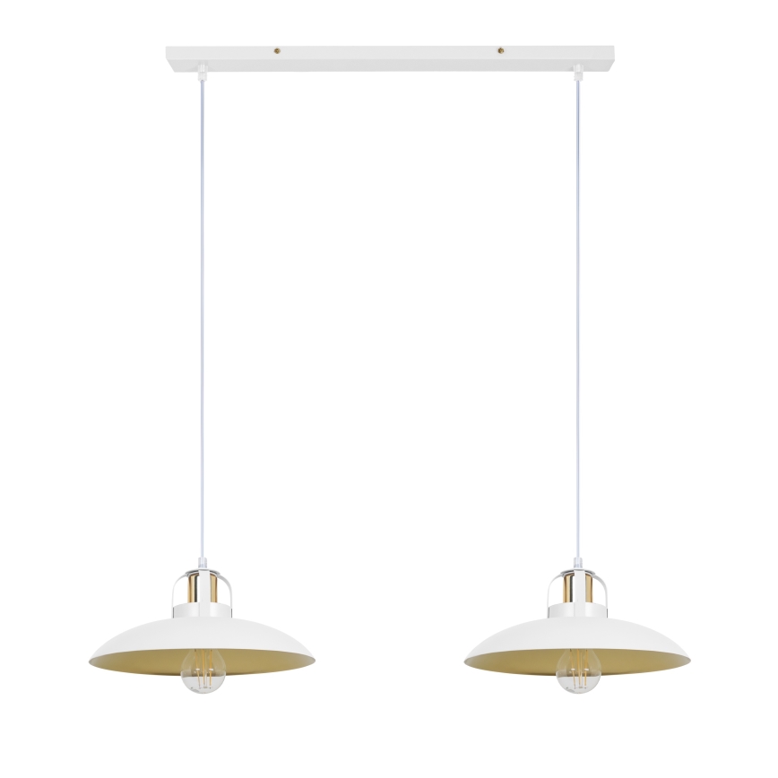 Brilagi - LED Подвесная люстра FLAMENGO 2xE27/60W/230V белый