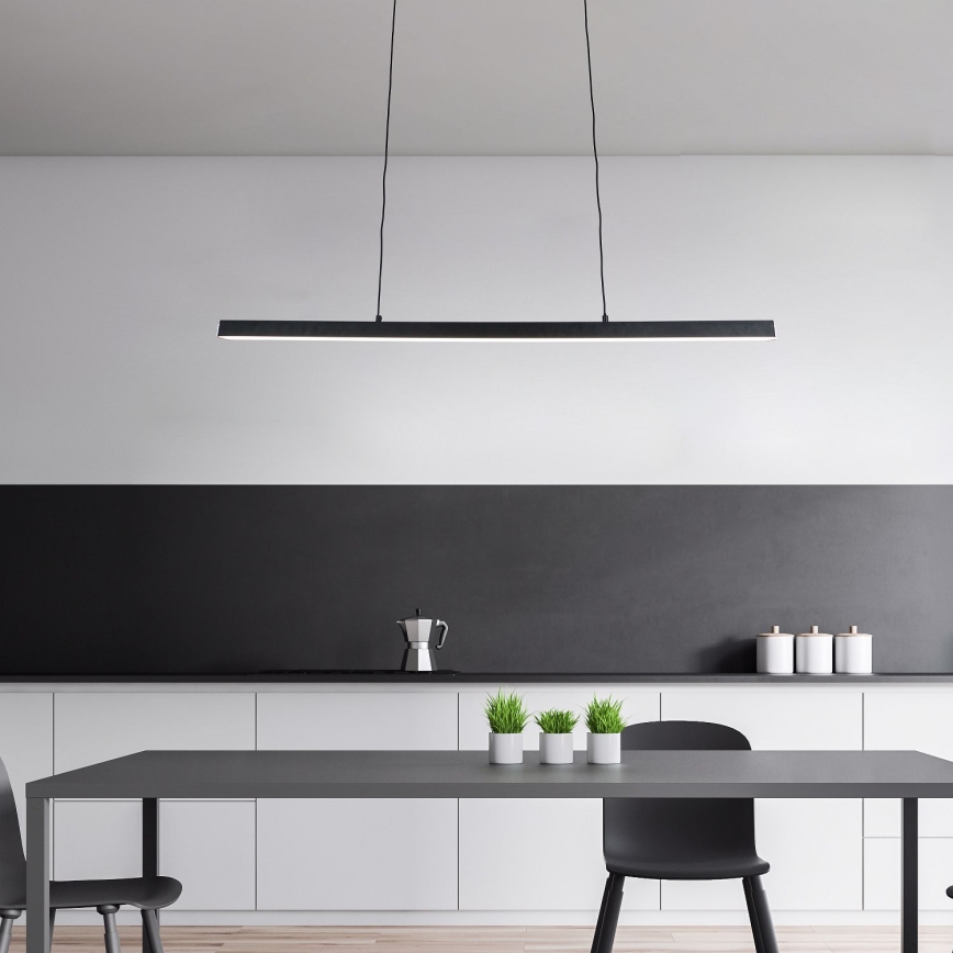 Brilagi - LED-подвесная люстра на тросе AXIS LED/30W/230V 120 cm черная