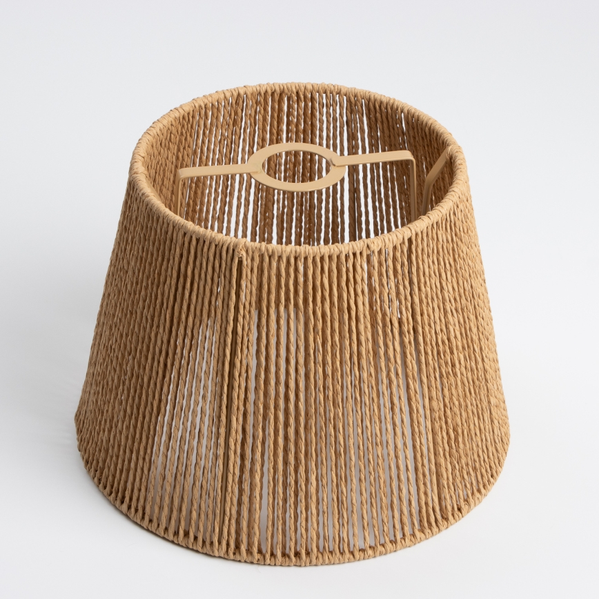 Brilagi - LED-подвесная люстра на тросе CERIA BOHO 1xE27/40W/230V, диаметр 28 см, коричневая