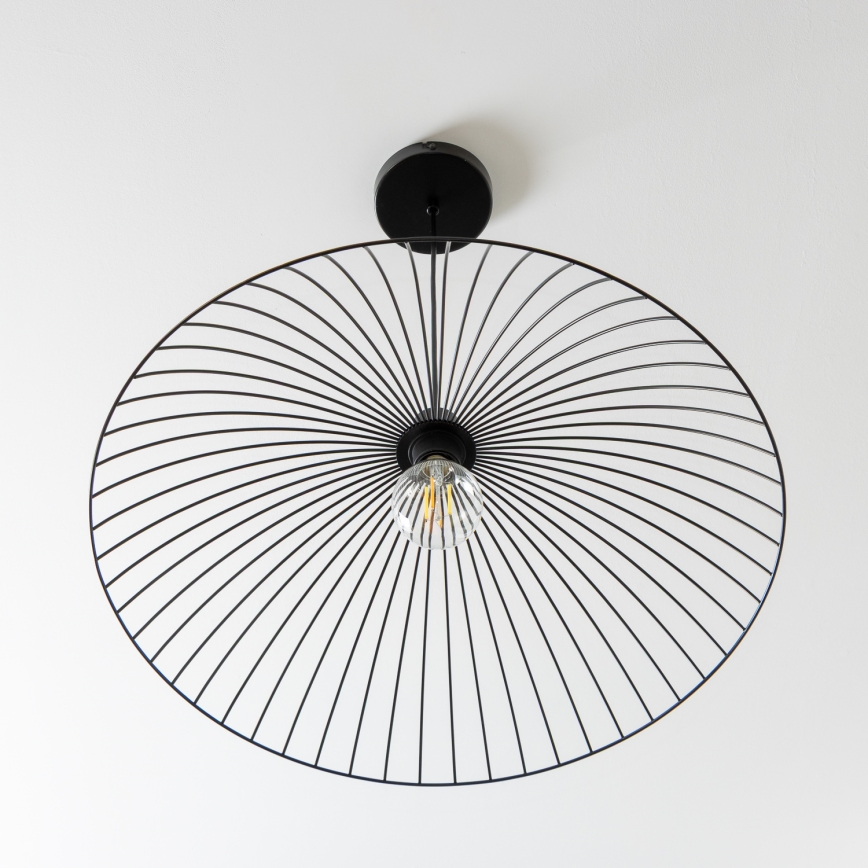 Brilagi - LED-подвесная люстра на тросе CERIA WIRE 1xE27/40W/230V Ø 60 см черная
