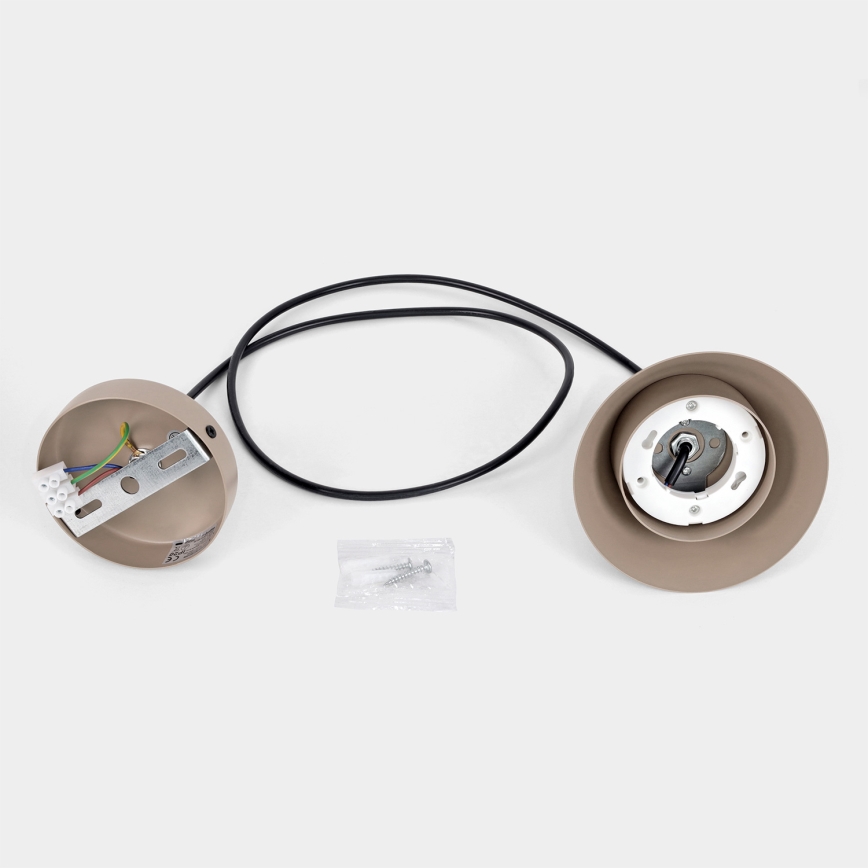 BRILAGI - LED Подвесная люстра на тросе CONE SINGLE 1xGX53/15W/230V бежевый