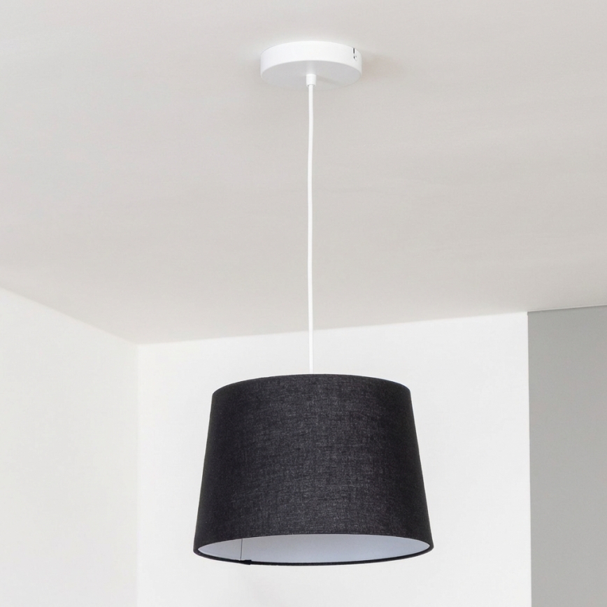 Brilagi - LED-подвесной светильник на шнуре CERIA 1xE27/40W/230V, диаметр 30 см, чёрный