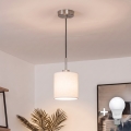 Brilagi - LED-подвесной светильник на тросе NUBILA 1xE27/60W/230V диаметр 14 см чёрный/белый