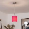 Brilagi - LED-подвесной светильник на тросе NUBILA, 1xE27/60W/230V, диаметр 14 см, розовый