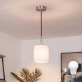 Brilagi - LED-подвесной светильник на тросе NUBILA 1xE27/60W/230V Ø 14 см красный/белый