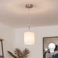Brilagi - LED подвесной светильник на тросе NUBILA 1xE27/60W/230V Ø 14 см, кремовый