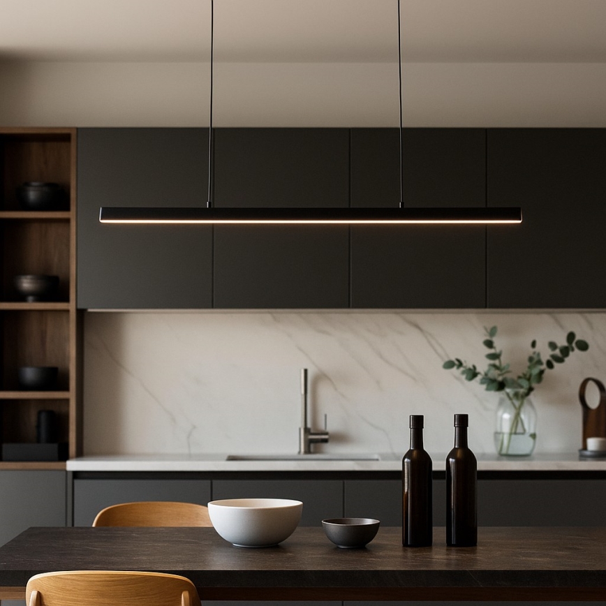 Brilagi - LED-подвесной светильник на тросе PAXIS LED/30W/230V 120 cm черный