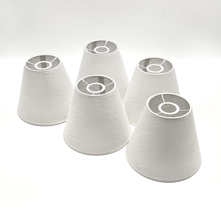 Brilagi - Светодиодная накладная люстра ANTHONY 5xE14/40W/230V дуб орех/белый