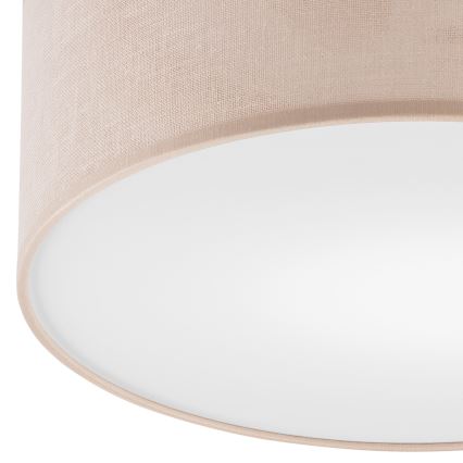 Brilagi - LED Потолочный светильник BELLADONNA 1xE27/15W/230V диаметр 30 см бежевый/дуб