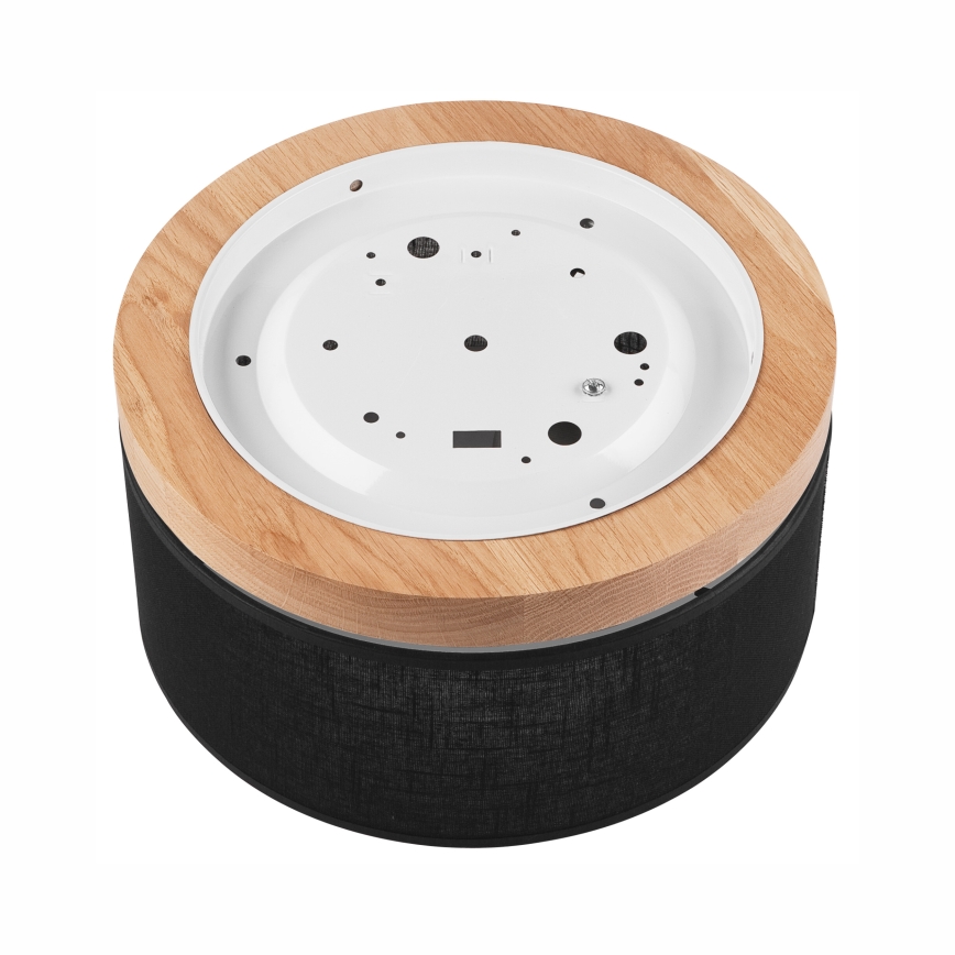 Brilagi - LED Потолочный светильник BELLADONNA 1xE27/15W/230V диаметр 30 см черный/дуб