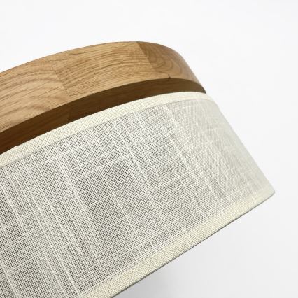 Brilagi - LED потолочный светильник BELLADONNA LED/20W/230V Ø 30 см кремовый/дуб