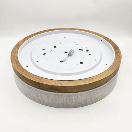 Brilagi - LED потолочный светильник BELLADONNA LED/36W/230V Ø 50 см белый/дуб