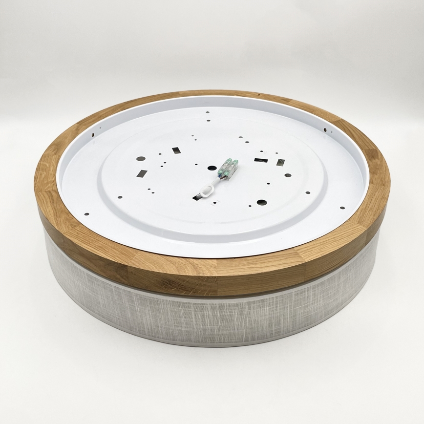 Brilagi - LED потолочный светильник BELLADONNA LED/36W/230V Ø 50 см белый/дуб