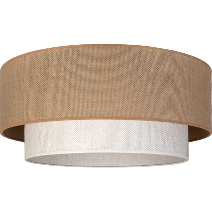 Brilagi - LED потолочный светильник BOHO ECO 1xE27/10W/230V диам. 40 см бежевый/кремовый