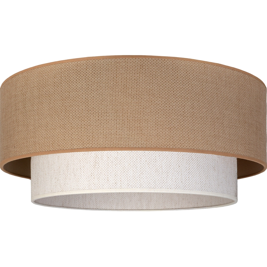 Brilagi - LED потолочный светильник BOHO ECO 1xE27/10W/230V диам. 40 см бежевый/кремовый