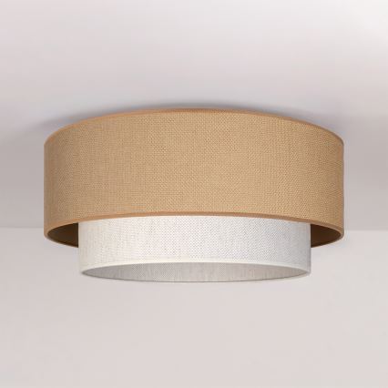 Brilagi - LED потолочный светильник BOHO ECO 1xE27/10W/230V диам. 40 см бежевый/кремовый