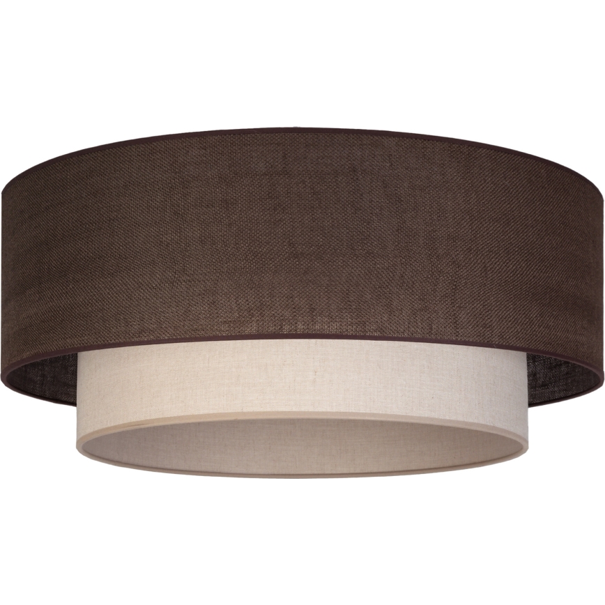 Brilagi - LED потолочный светильник BOHO ECO 1xE27/10W/230V, диаметр 40 см, коричневый/кремовый