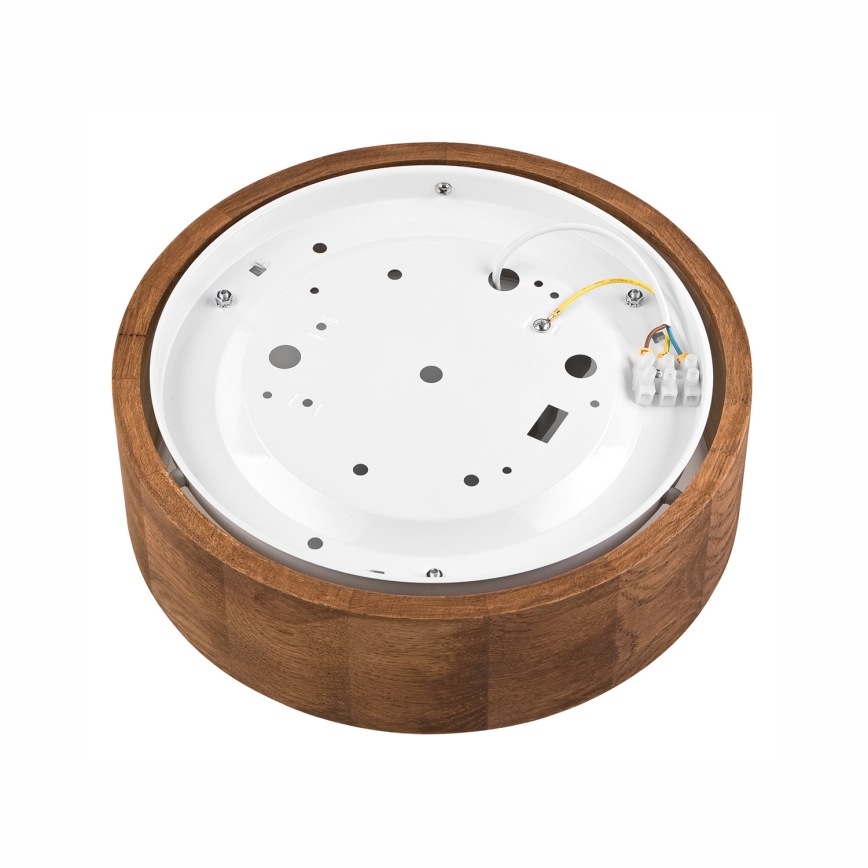 Brilagi - LED потолочный светильник CARVALHO 1xE27/15W/230V дуб/вишня Ø 27 см
