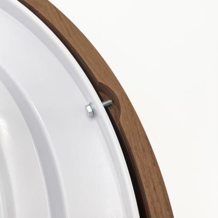 Brilagi - LED потолочный светильник CARVALHO 4xE27/60W/230V, цвет дуб/вишня, диаметр 57,5 см