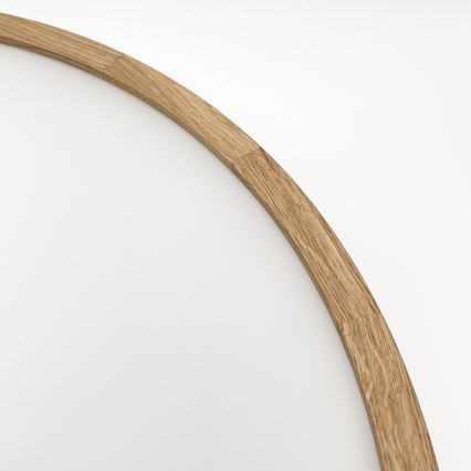 Brilagi - LED Потолочный светильник CARVALHO 4xE27/60W/230V дуб диам. 57,5 см