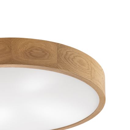 Brilagi - LED Потолочный светильник CARVALHO 4xE27/60W/230V дуб диам. 57,5 см