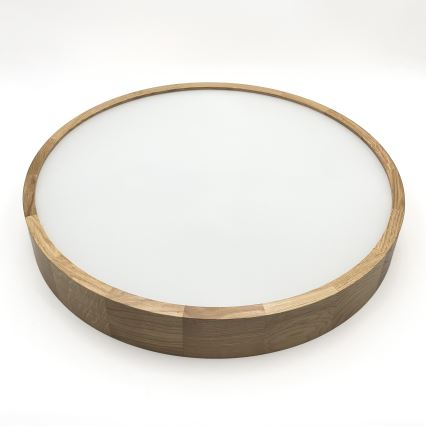 Brilagi - LED Потолочный светильник CARVALHO 4xE27/60W/230V дуб диам. 57,5 см