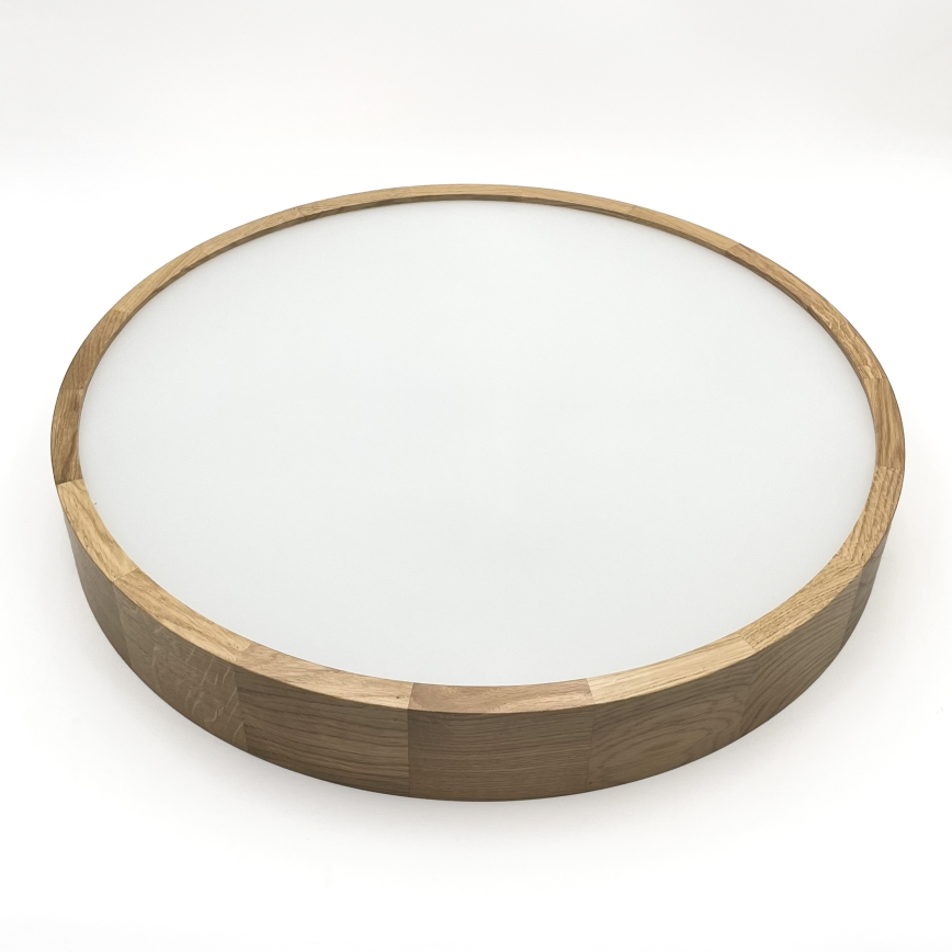 Brilagi - LED Потолочный светильник CARVALHO 4xE27/60W/230V дуб диам. 57,5 см