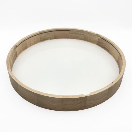 Brilagi - LED Потолочный светильник CARVALHO 4xE27/60W/230V дуб диам. 57,5 см