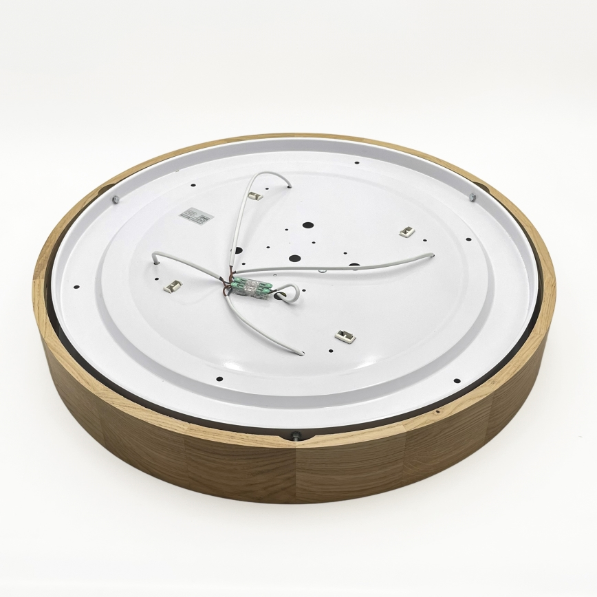 Brilagi - LED Потолочный светильник CARVALHO 4xE27/60W/230V дуб диам. 57,5 см