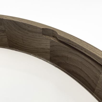 Brilagi - LED потолочный светильник CARVALHO 4xE27/60W/230V, дуб/орех, диаметр 57,5 см