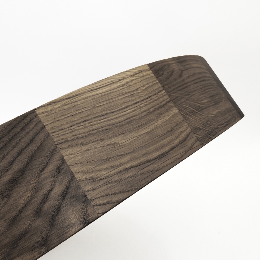 Brilagi - LED потолочный светильник CARVALHO 4xE27/60W/230V, дуб/орех, диаметр 57,5 см