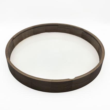 Brilagi - LED потолочный светильник CARVALHO 4xE27/60W/230V, дуб/орех, диаметр 57,5 см