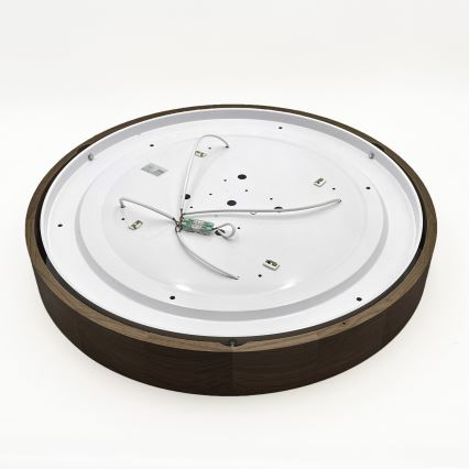 Brilagi - LED потолочный светильник CARVALHO 4xE27/60W/230V, дуб/орех, диаметр 57,5 см