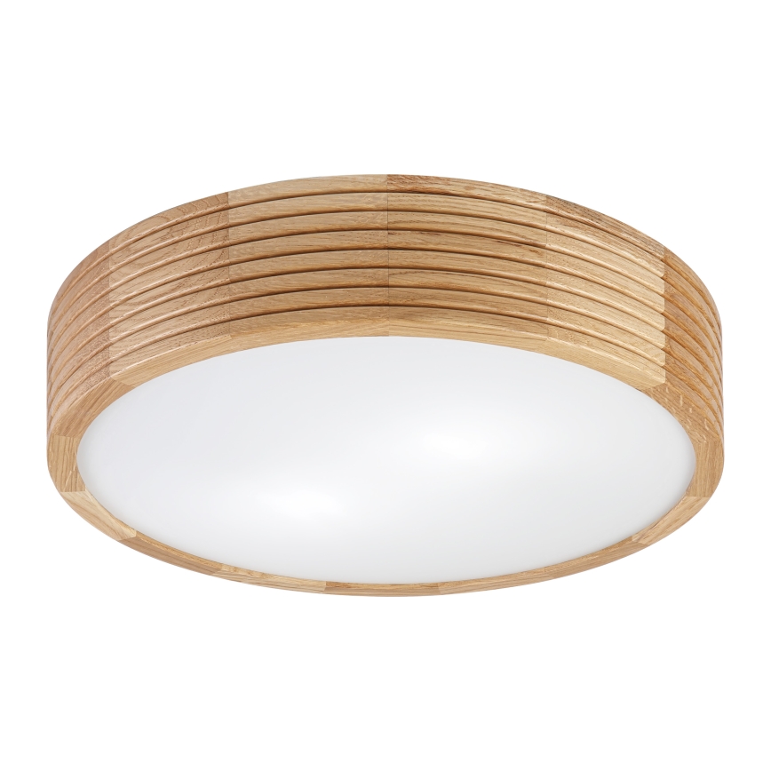 Brilagi - LED потолочный светильник CARVALHO MODERN 2xE27/60W/230V, диаметр 37,5 см, дуб