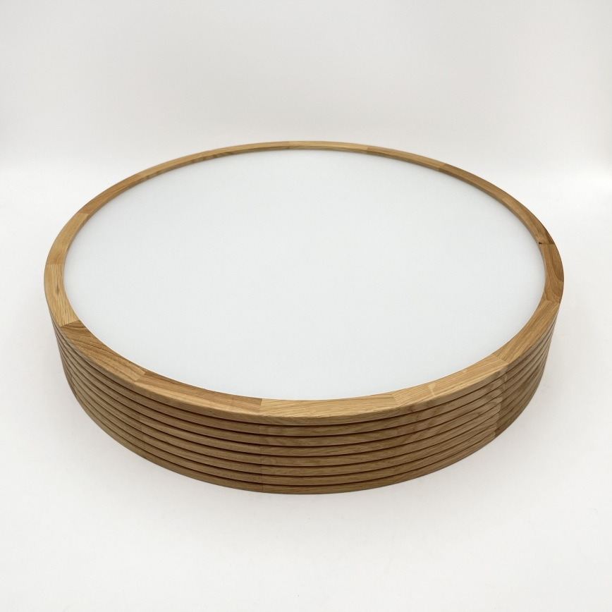 Brilagi - LED потолочный светильник CARVALHO MODERN 3xE27/60W/230V диам. 47,5 см дуб