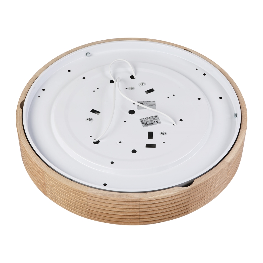 Brilagi - LED потолочный светильник CARVALHO MODERN 3xE27/60W/230V диам. 47,5 см дуб